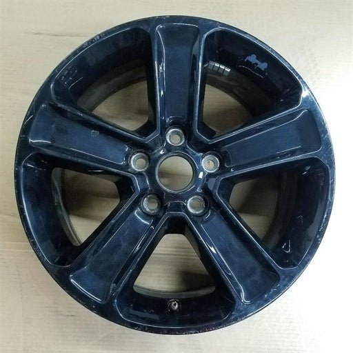 18" WRANGLER 19-20 18x7.5 5 spoke straight spoke opt WBS gloss black Original - Front View