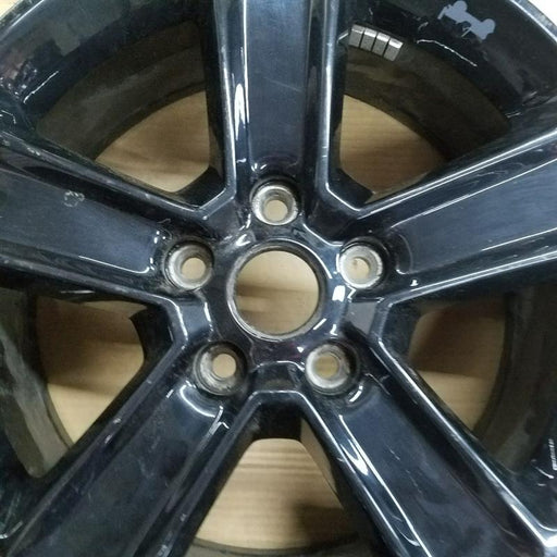 18" WRANGLER 19-20 18x7.5 5 spoke straight spoke opt WBS gloss black Original - Angle View