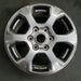 17" BRONCO 21-24 17x7.5, aluminum , gray Original OEM Wheel Rim - Front View