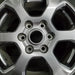 17" BRONCO 21-24 17x7.5, aluminum , gray Original OEM Wheel Rim - Angle View