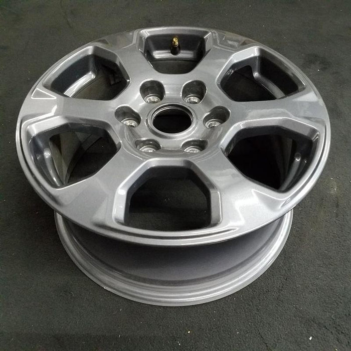 17" BRONCO 21-24 17x7.5, aluminum , gray Original OEM Wheel Rim - Close-Up Detail