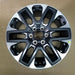 20" SEQUOIA 23-25 20x8, open spoke , machined face with black pockets Original - Front View