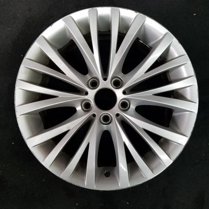 18" BMW Z4 09-16 18x8 , 10 V spoke Original OEM Wheel Rim - Front View