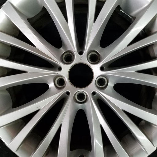 18" BMW Z4 09-16 18x8 , 10 V spoke Original OEM Wheel Rim - Angle View