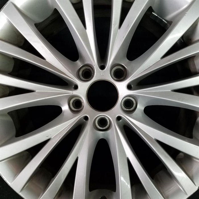 18" BMW Z4 09-16 18x8 , 10 V spoke Original OEM Wheel Rim - Angle View
