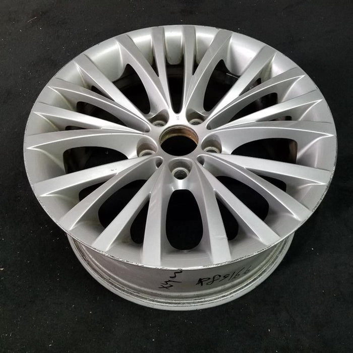 18" BMW Z4 09-16 18x8 , 10 V spoke Original OEM Wheel Rim - Side Profile