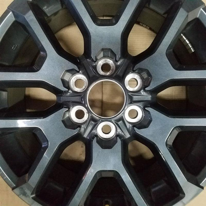20" SEQUOIA 23 20x8, 6 Y spoke Original OEM Wheel Rim - CHARCOAL - Angle View