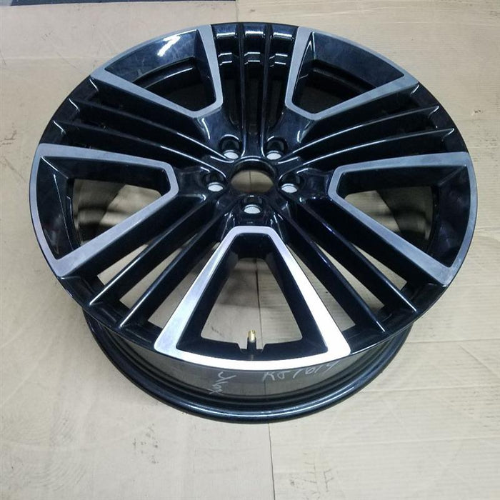 21" XC40 19-21 21x8.5 alloy 5 triple slot Original OEM Wheel Rim - Side Profile