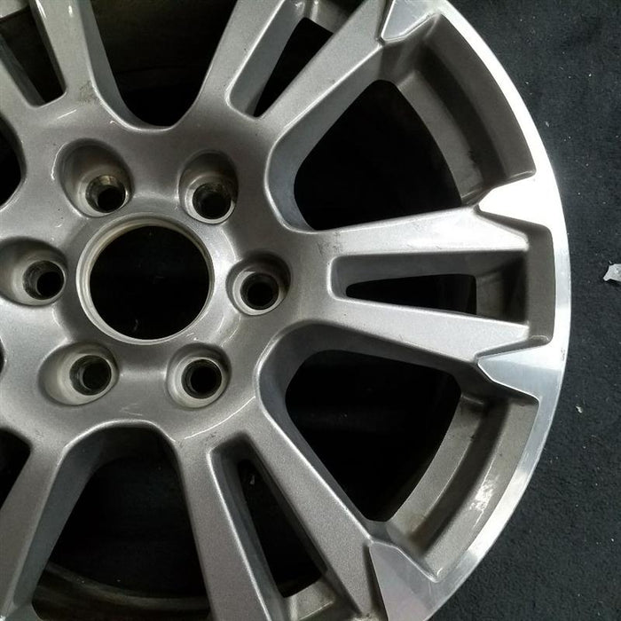 18" FORD F150 PICKUP 15-17 18x7.5, aluminum, 12 spoke Original OEM Wheel Rim - Close-Up Detail