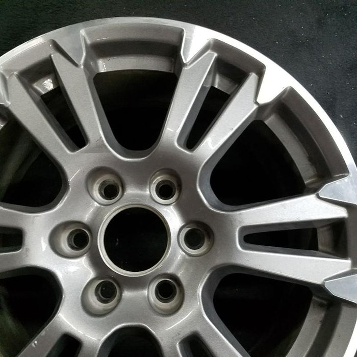 18" FORD F150 PICKUP 15-17 18x7.5, aluminum, 12 spoke Original OEM Wheel Rim - Back View