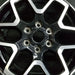 18" BRONCO 21-24 18x7.5 6 double spoke Original OEM Wheel Rim - Angle View
