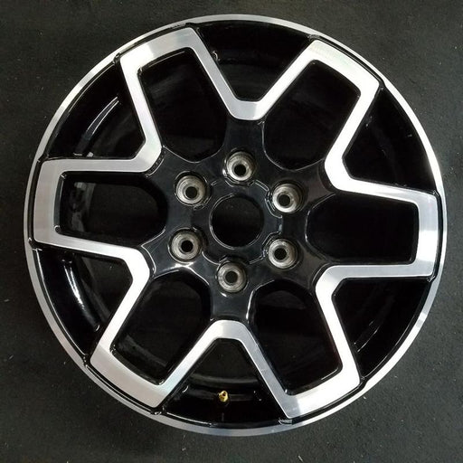 18" BRONCO 21-24 18x7.5 6 double spoke Original OEM Wheel Rim - Front View