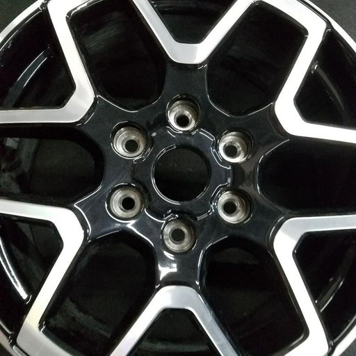 18" BRONCO 21-24 18x7.5 6 double spoke Original OEM Wheel Rim - Angle View