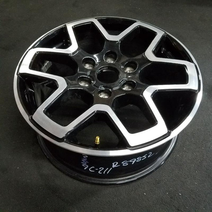 18" BRONCO 21-24 18x7.5 6 double spoke Original OEM Wheel Rim - Side Profile