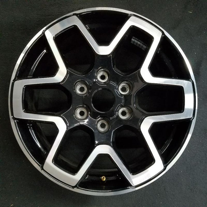 18" BRONCO 21-24 18x7.5 6 double spoke Original OEM Wheel Rim - Front View