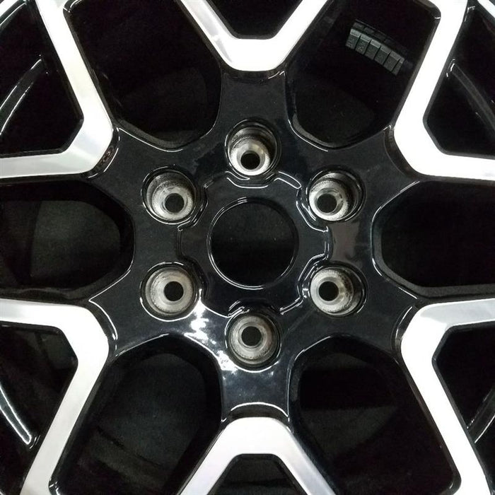 18" BRONCO 21-24 18x7.5 6 double spoke Original OEM Wheel Rim - Angle View
