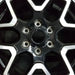 18" BRONCO 21-24 18x7.5 6 double spoke Original OEM Wheel Rim - Angle View