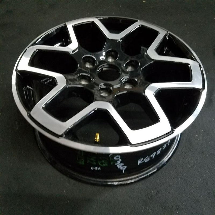 18" BRONCO 21-24 18x7.5 6 double spoke Original OEM Wheel Rim - Side Profile