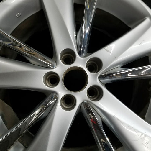 18" LEXUS GS450H 10-11 18x8 , 5 spoke Original OEM Wheel Rim - Angle View