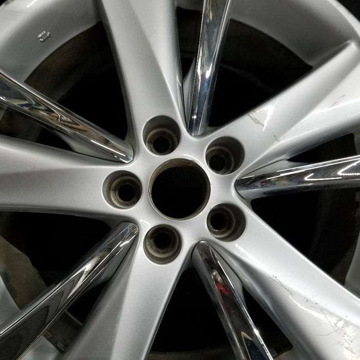 18" LEXUS GS450H 10-11 18x8 , 5 spoke Original OEM Wheel Rim - Angle View