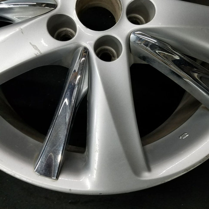 18" LEXUS GS450H 10-11 18x8 , 5 spoke Original OEM Wheel Rim - Side Profile