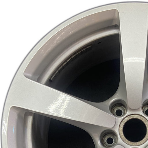 18" PORSCHE MACAN 15-18 18x9 5 individual spokes Original OEM Wheel Rim - Angle View