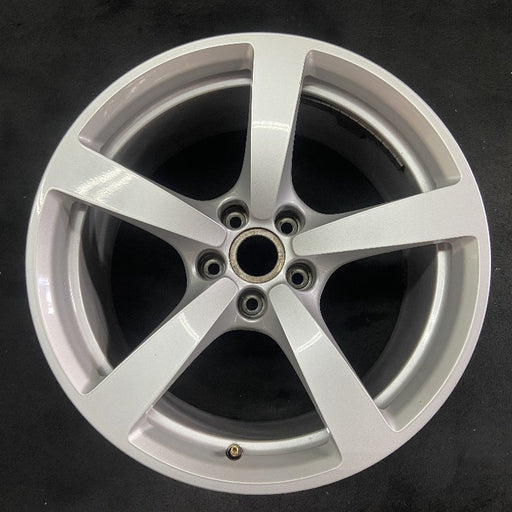 18" PORSCHE MACAN 15-18 18x9 5 individual spokes Original OEM Wheel Rim - Front View
