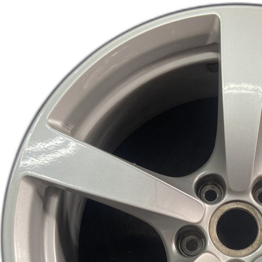 18" PORSCHE MACAN 15-18 18x8 5 individual spokes Original OEM Wheel Rim - Angle View