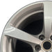 18" PORSCHE MACAN 15-18 18x8 5 individual spokes Original OEM Wheel Rim - Angle View