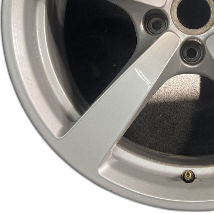 18" PORSCHE MACAN 15-18 18x8 5 individual spokes Original OEM Wheel Rim - Back View