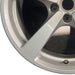 18" PORSCHE MACAN 15-18 18x8 5 individual spokes Original OEM Wheel Rim - Back View
