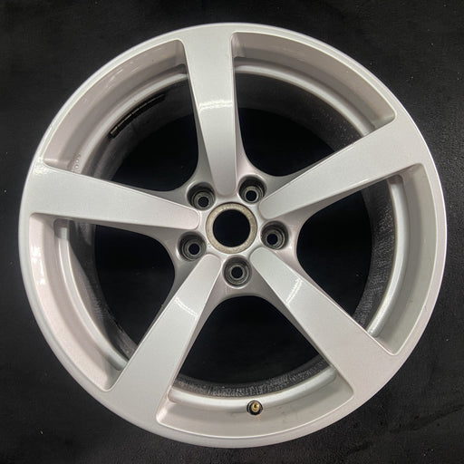 18" PORSCHE MACAN 15-18 18x8, 5 individual spokes Original OEM Wheel Rim - Angle View