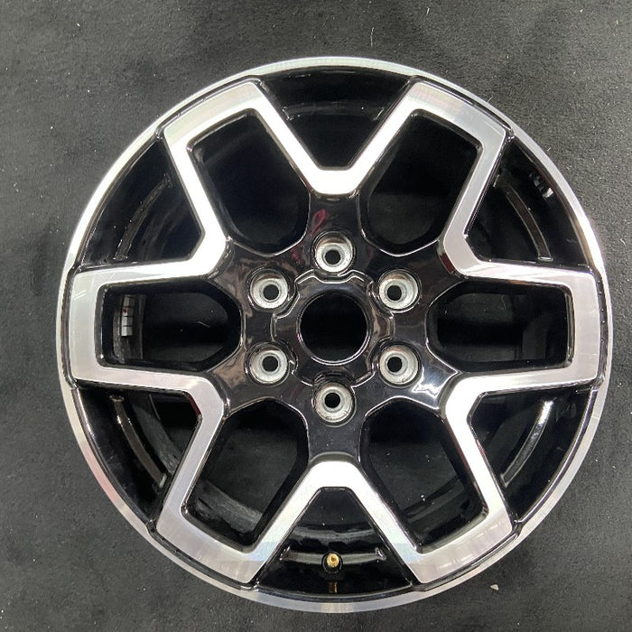 18" BRONCO 21-24 18x7.5 6 double spoke Original OEM Wheel Rim - Front View