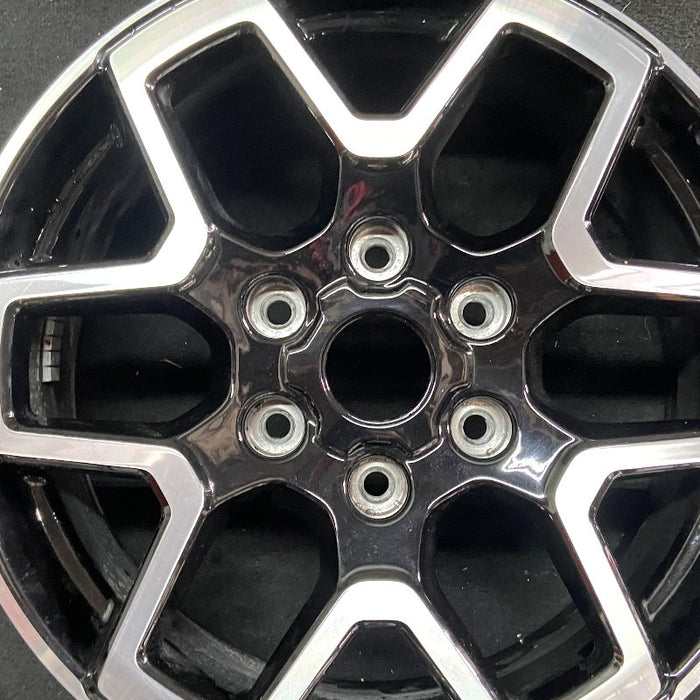 18" BRONCO 21-24 18x7.5 6 double spoke Original OEM Wheel Rim - Angle View