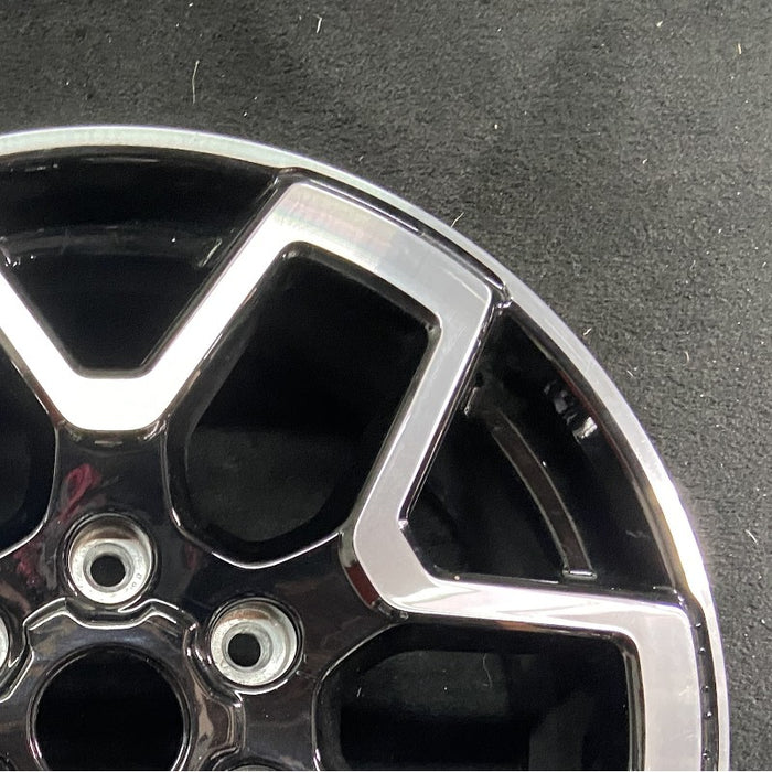 18" BRONCO 21-24 18x7.5 6 double spoke Original OEM Wheel Rim - Close-Up Detail
