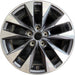 17" SENTRA 15 17x6.5 alloy 10 spoke split spoke SR Original OEM Wheel Rim - Front View