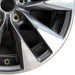 17" SENTRA 15 17x6.5 alloy 10 spoke split spoke SR Original OEM Wheel Rim - Close-Up Detail