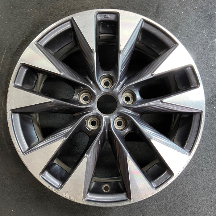 17" SENTRA 15 17x6.5 alloy 10 spoke split spoke SR Original OEM Wheel Rim - Additional View