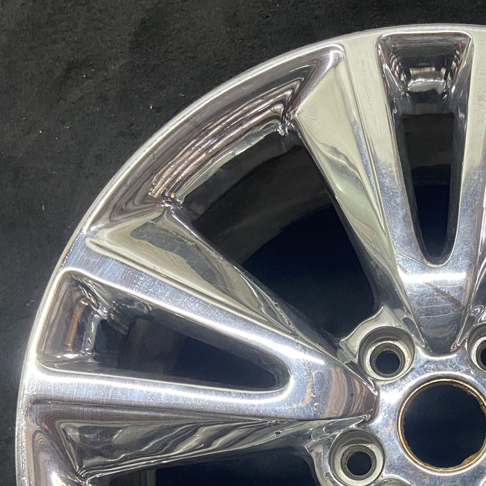 20" GRAND CHEROKEE 11 s 20x8 10 spoke 5 pairs Original OEM Wheel Rim - Side Profile