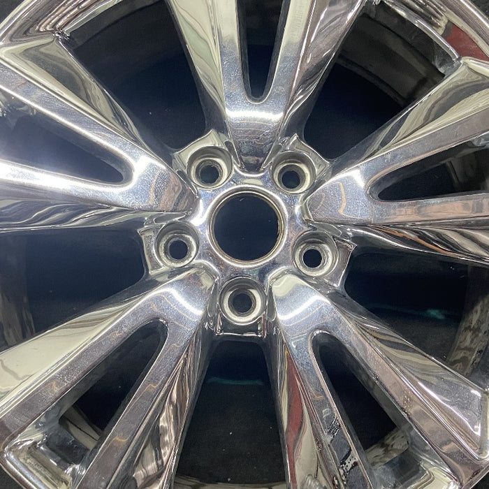 20" GRAND CHEROKEE 11 s 20x8 10 spoke 5 pairs Original OEM Wheel Rim - Angle View
