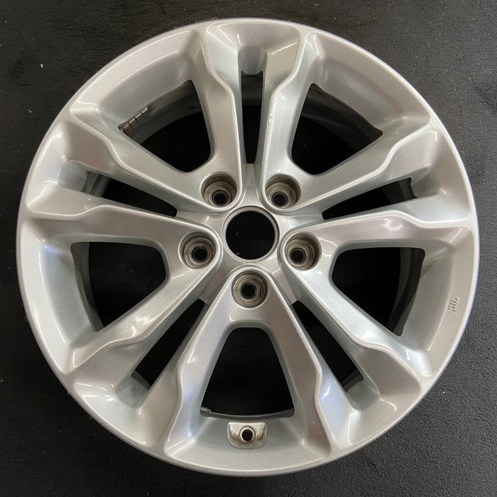 17" OPTIMA 11-13 17x6.5 alloy 10 spoke Original OEM Wheel Rim - Front View