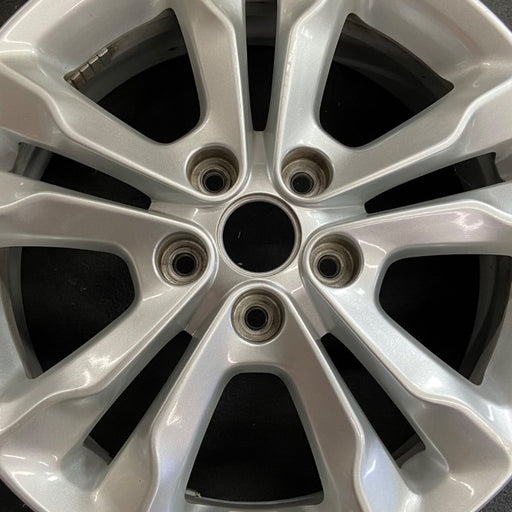 17" OPTIMA 11-13 17x6.5 alloy 10 spoke Original OEM Wheel Rim - Angle View