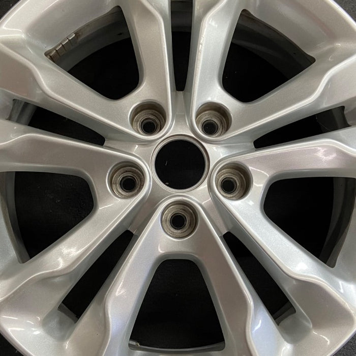 17" OPTIMA 11-13 17x6.5 alloy 10 spoke Original OEM Wheel Rim - Angle View