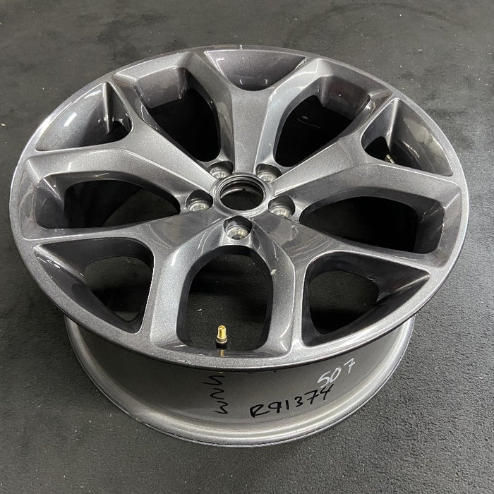 20" CHALLENGER 15-17 20x8 aluminum 5 Y spoke dark gray Original OEM Wheel Rim