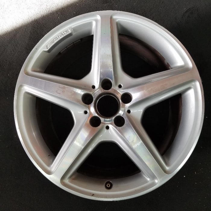 18" MERCEDES CLS-CLASS 12 218 Type; CLS550 AWD 18x9.5 AMG silver accents - Additional View