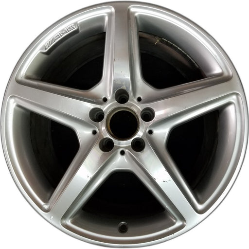 18" MERCEDES CLS-CLASS 12 218 Type; CLS550 AWD 18x9.5 AMG silver accents - Front View