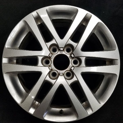 18" ENCLAVE 08-09 18x7.5 6 double spoke bright finish opt QS6 Original OEM - Front View