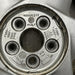 16" TAURUS 93 16x6 , paired , argent, R. Original OEM Wheel Rim - Back View