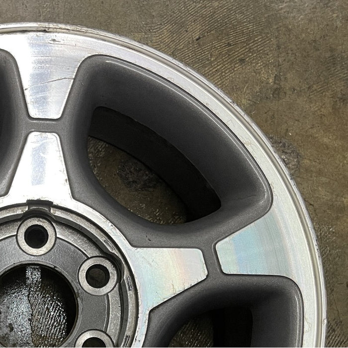 17" TRAILBLAZER 04-08 17x7 aluminum 5 spoke opt N75 Original OEM Wheel Rim