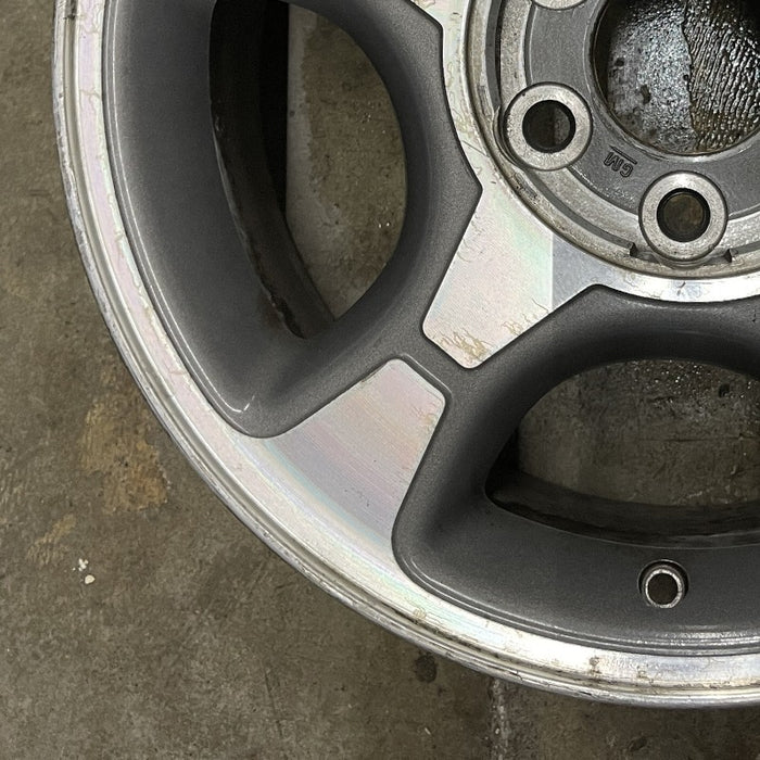 17" TRAILBLAZER 04-08 17x7 aluminum 5 spoke opt N75 Original OEM Wheel Rim